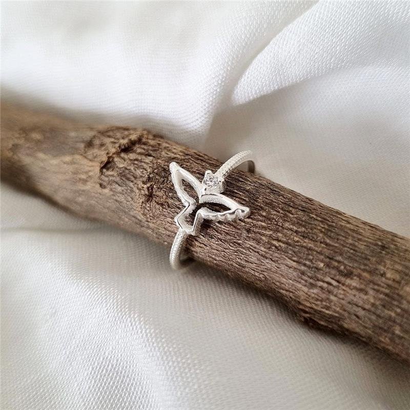 ANEL PRATA 925 POMBA ESPIRITO SANTO