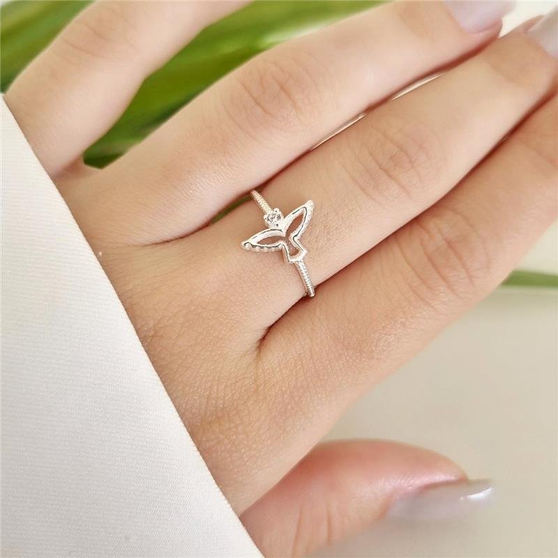 ANEL PRATA 925 POMBA ESPIRITO SANTO