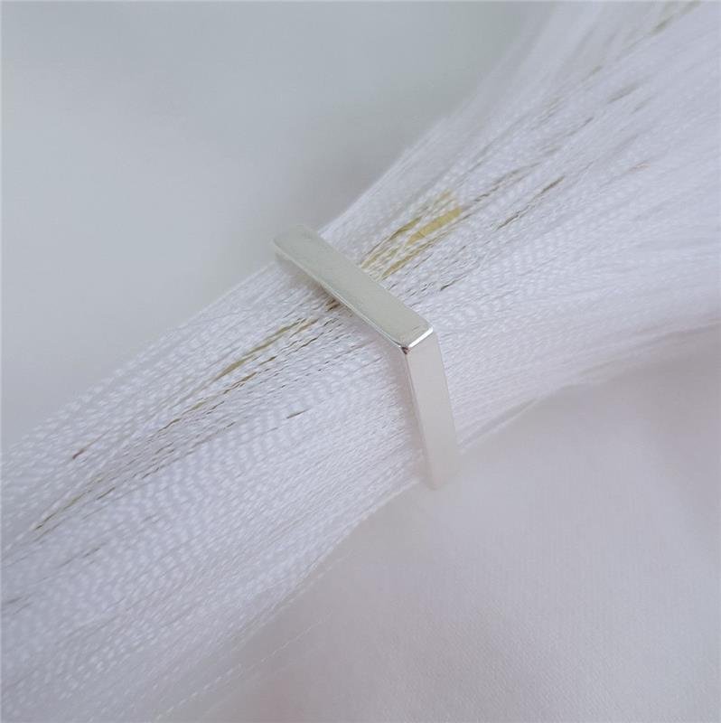 ANEL PRATA 925 QUADRADO LISO