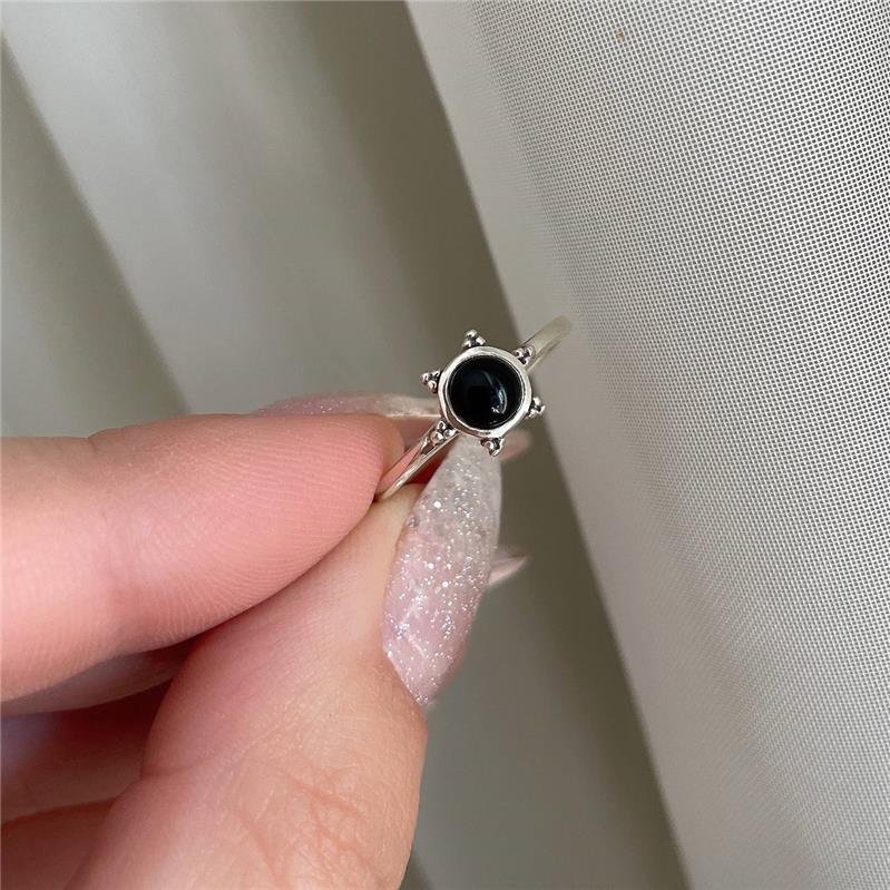 ANEL PRATA 925 SOL COM PEDRAS NATURAIS