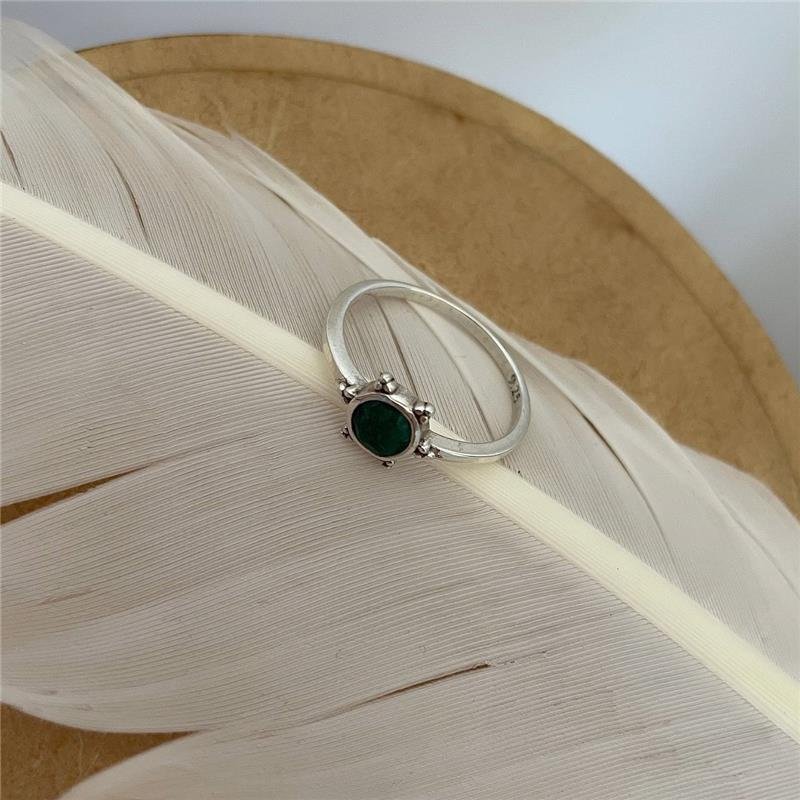 ANEL PRATA 925 SOL COM PEDRAS NATURAIS