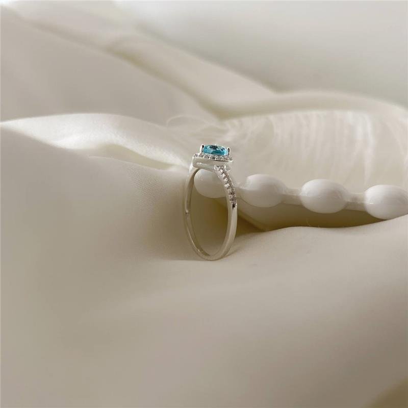 ANEL PRATA 925 SOLITÁRIO CORAÇÃO COM PEDRA CORES