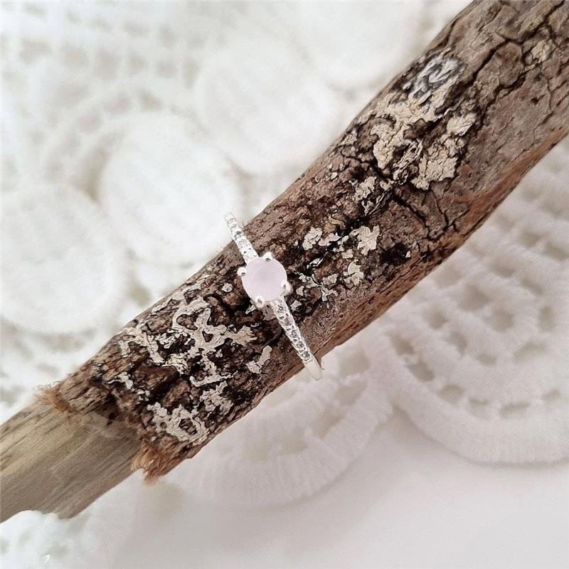 ANEL PRATA 925 SOLITÁRIO LATERAIS CRAVEJADA