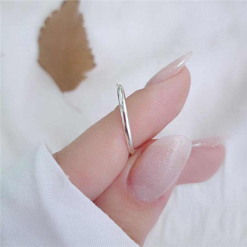 ANEL PRATA 925 TIPO ALIANÇA LISA