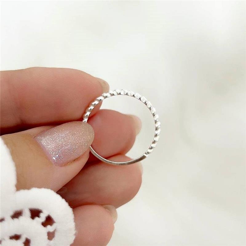 ANEL PRATA 925 TORCIDO MEIO ARO