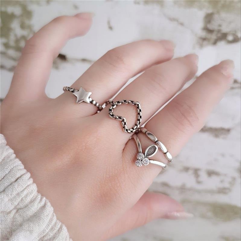 ANEL PRATA 925 'V' GOTA 3 ZIRCONIAS