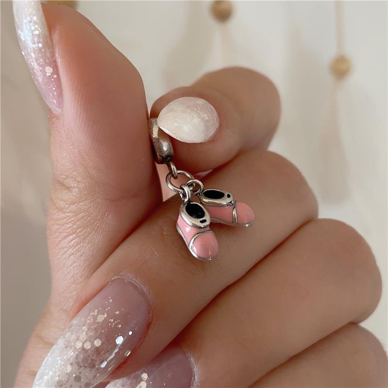 BERLOQUE 2 SAPATINHOS COR DE ROSA