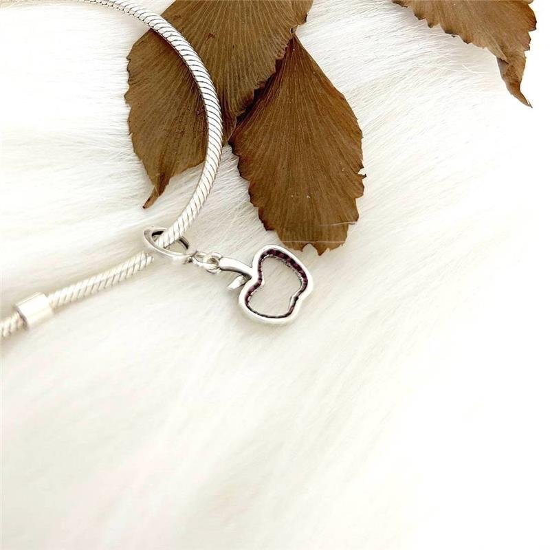 BERLOQUE PRATA 925 MAÇA VAZADA CRAVEJADA