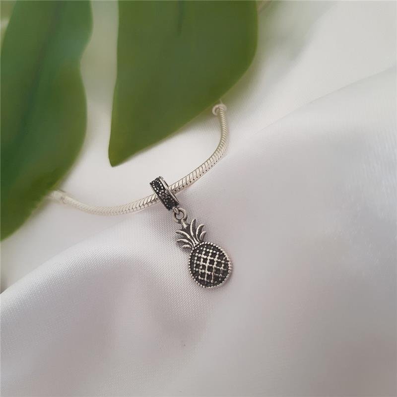 BERLOQUE PRATA 925 ABACAXI