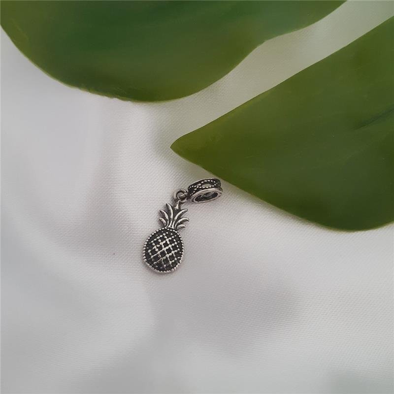 BERLOQUE PRATA 925 ABACAXI