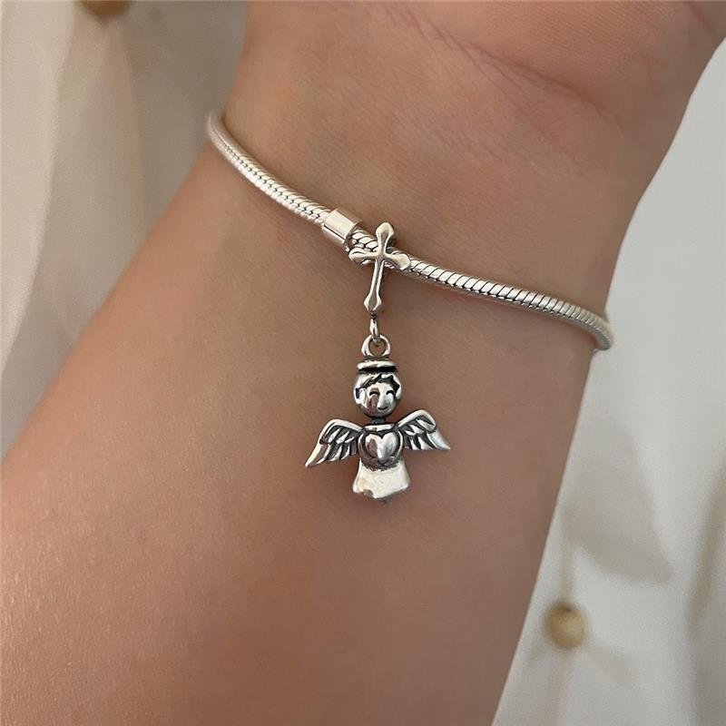 BERLOQUE PRATA 925 ANJINHO PENDURADO