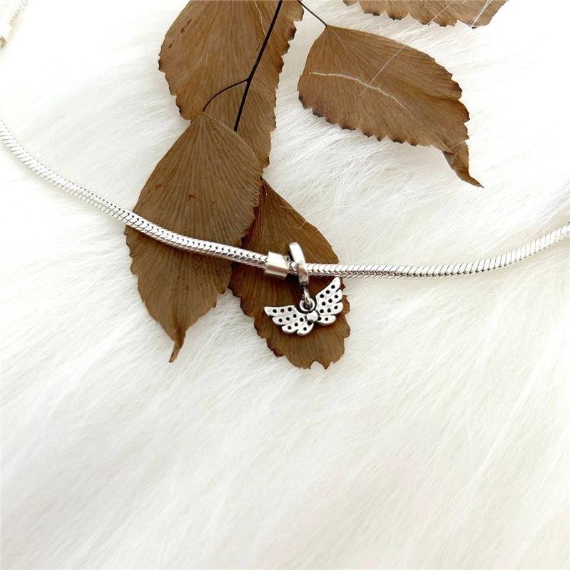 BERLOQUE PRATA 925 ASA CRAVEJADA