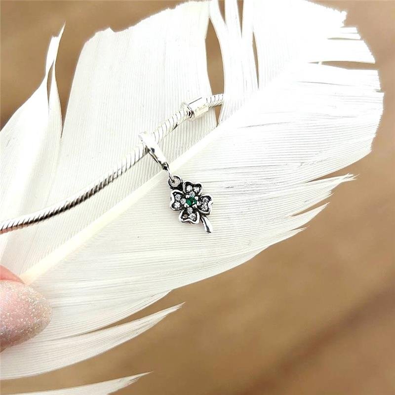 BERLOQUE PRATA 925 BALI TREVO 4 FOLHAS