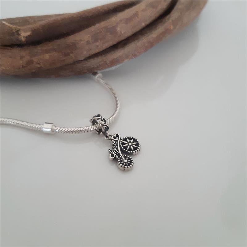 BERLOQUE PRATA 925 BICICLETA LOVE