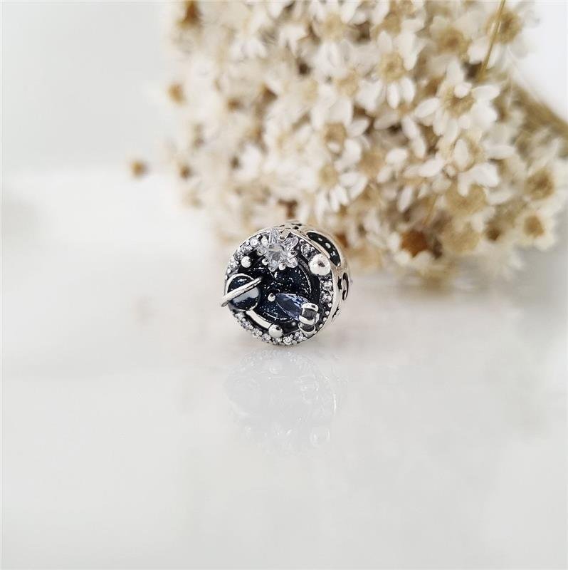 BERLOQUE PRATA 925 CÉU AZUL ESTRELA