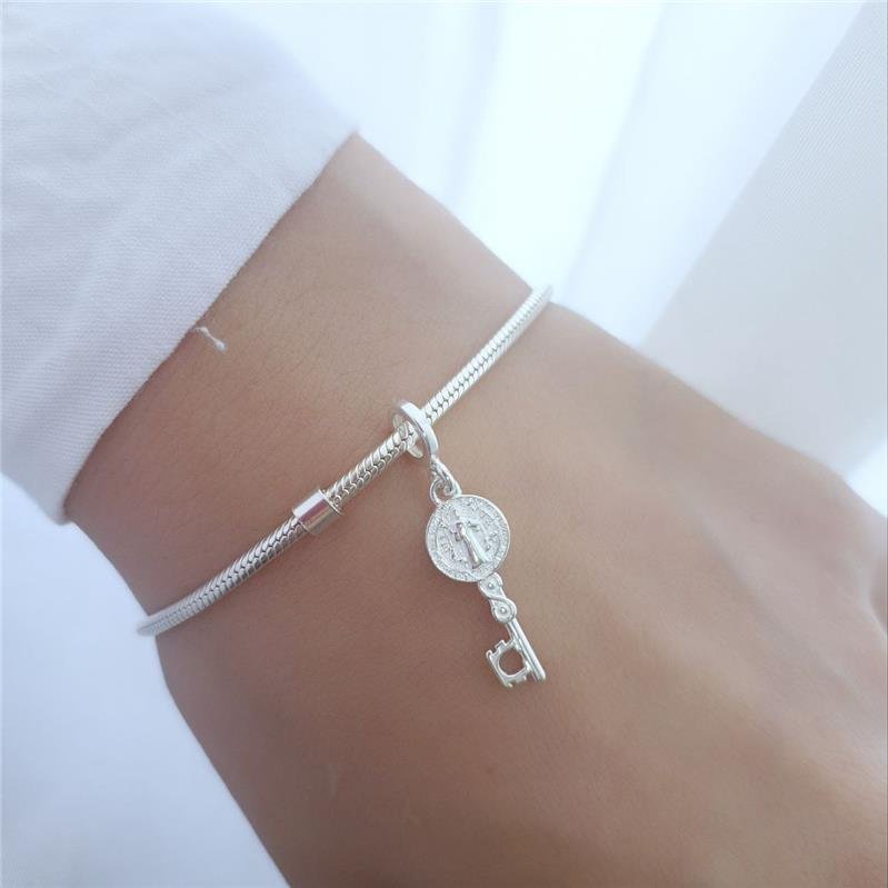 BERLOQUE PRATA 925 CHAVE SÃO BENTO