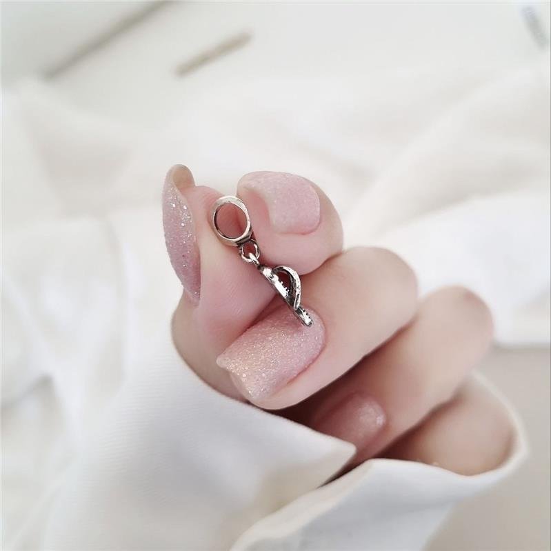 BERLOQUE PRATA 925 CHINELO PEDRAS COLORIDAS