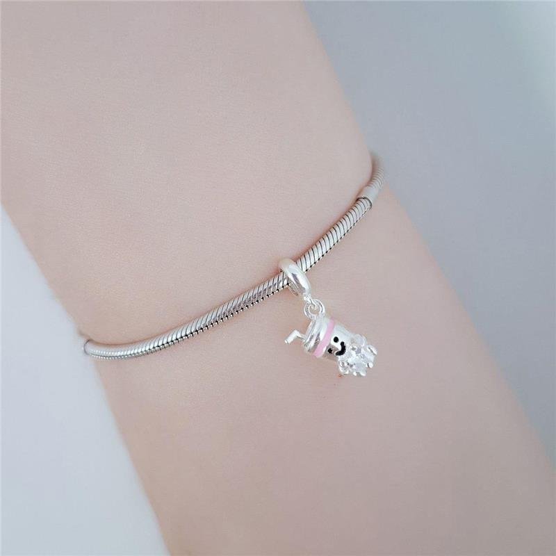 BERLOQUE PRATA 925 COPO CANUDO ZIRCONIA