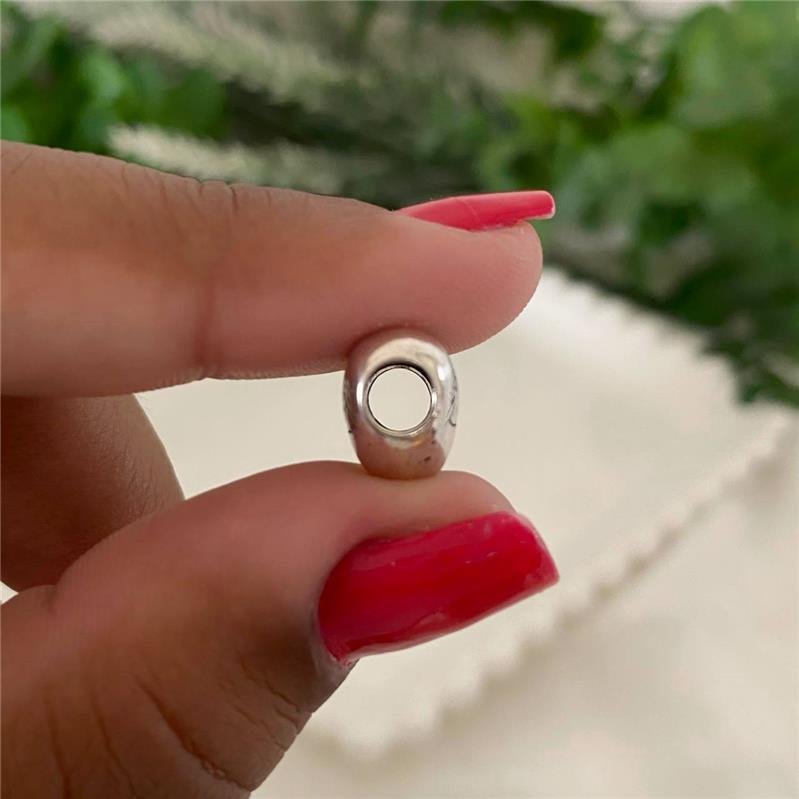 BERLOQUE PRATA 925 CORAÇÃO CASAL DE MÃOS DADAS