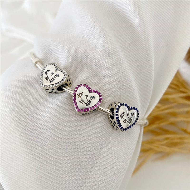 BERLOQUE PRATA 925 CORAÇÃO CRIANÇAS GANGORRA