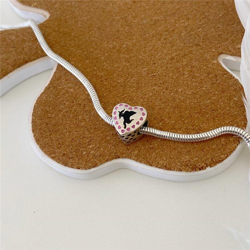 BERLOQUE PRATA 925 CORAÇÃO CUPIDO