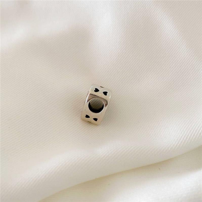 BERLOQUE PRATA 925 CORAÇÃO FAMÍLIA