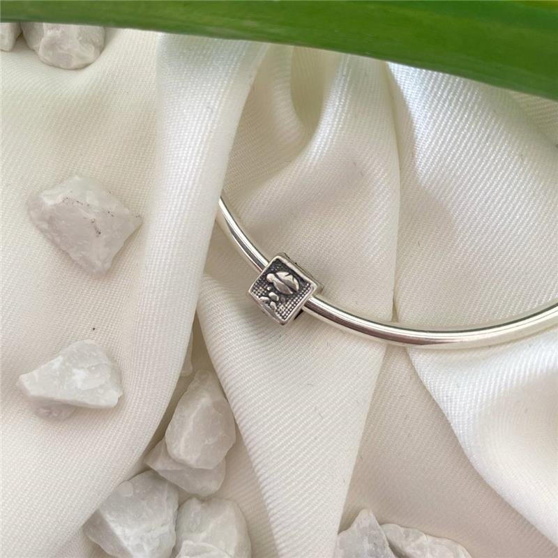 BERLOQUE PRATA 925 CUBO FILHO MENINO