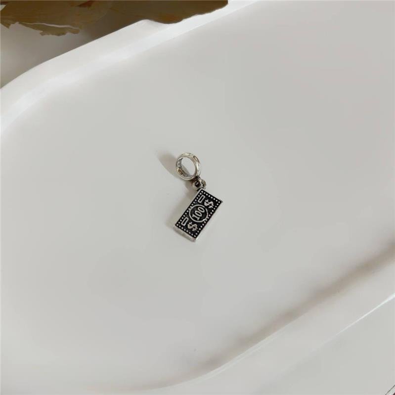 BERLOQUE PRATA 925 DINHEIRO NOTA $100