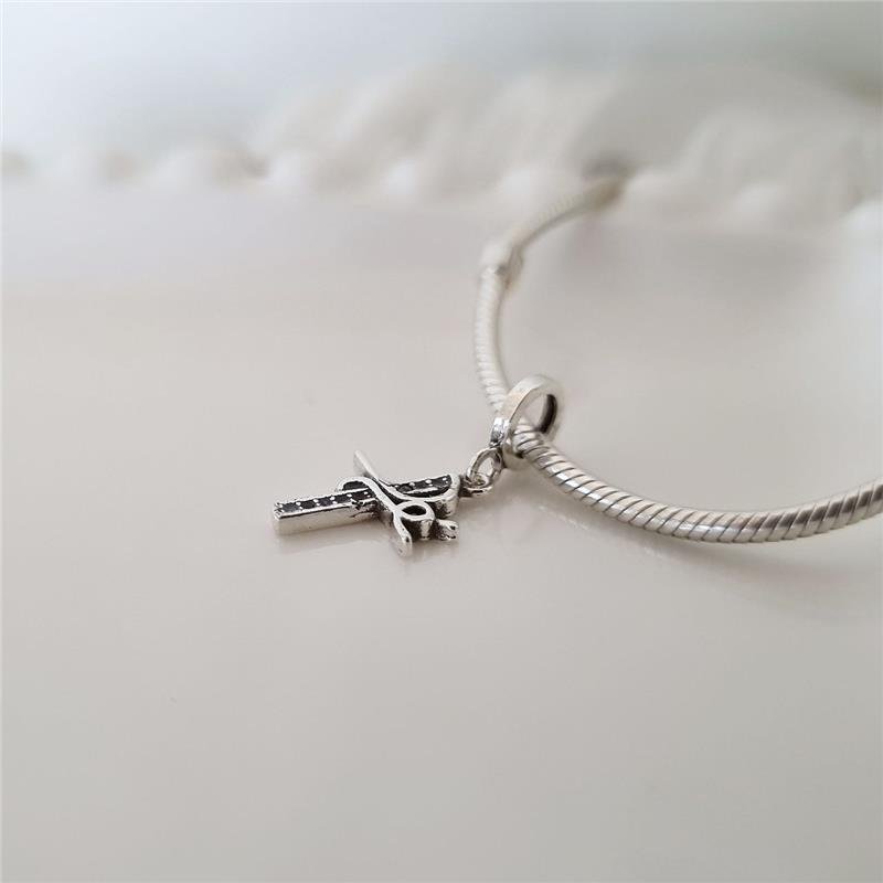 BERLOQUE PRATA 925 FÉ PEDRA COLORIDAS