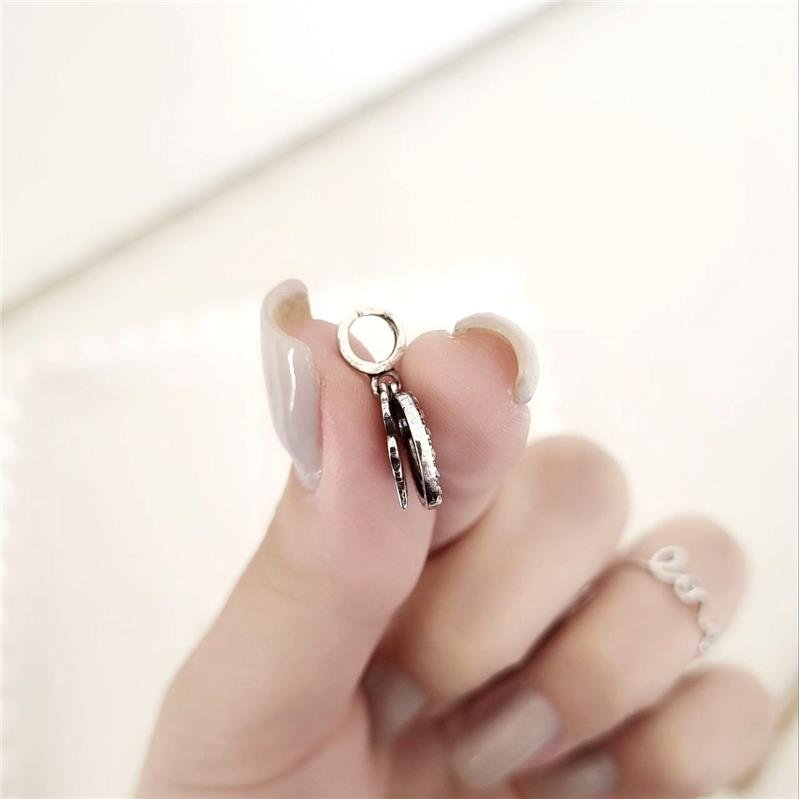 BERLOQUE PRATA 925 FERRADURA TREVO SORTE