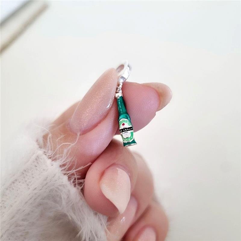 BERLOQUE PRATA 925 GARRAFA HEINEKEN