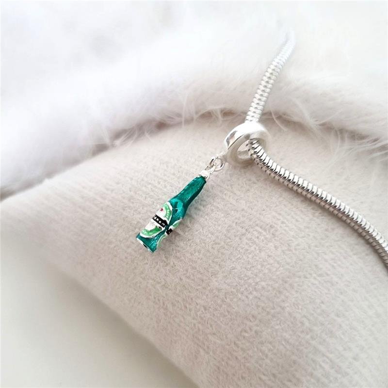 BERLOQUE PRATA 925 GARRAFA HEINEKEN