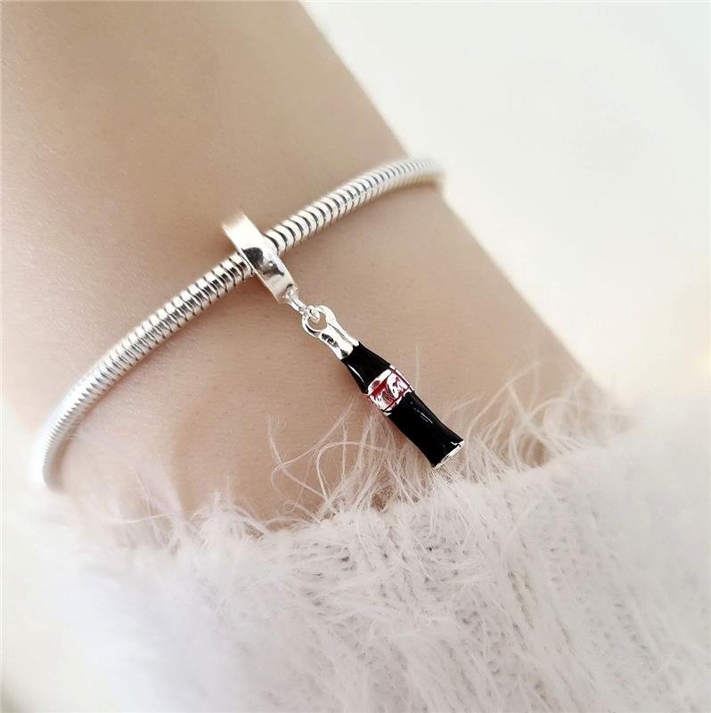 BERLOQUE PRATA 925 GARRAFINHA COCA COLA