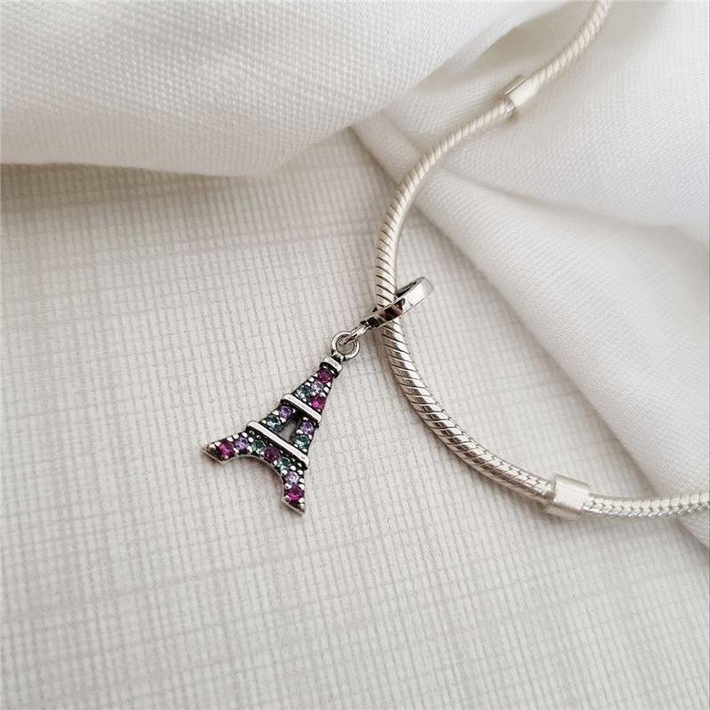 BERLOQUE PRATA 925 LOVE PEDRA ROSINHA