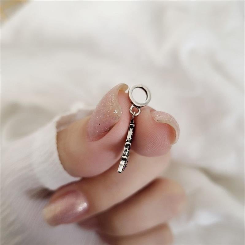 BERLOQUE PRATA 925 LOVE PEDRA ROSINHA