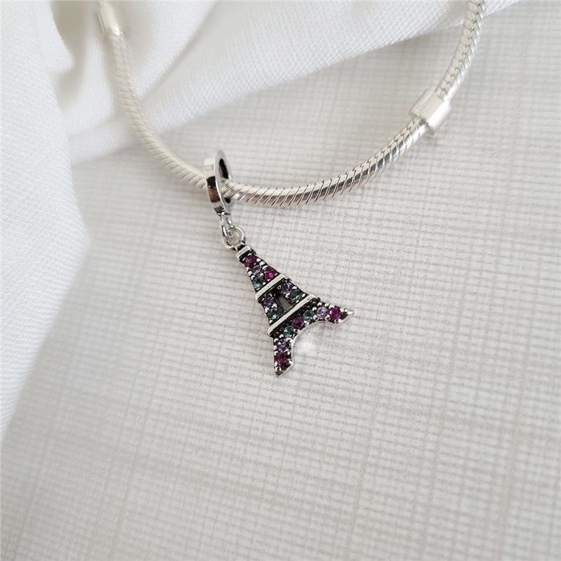 BERLOQUE PRATA 925 LOVE PEDRA ROSINHA