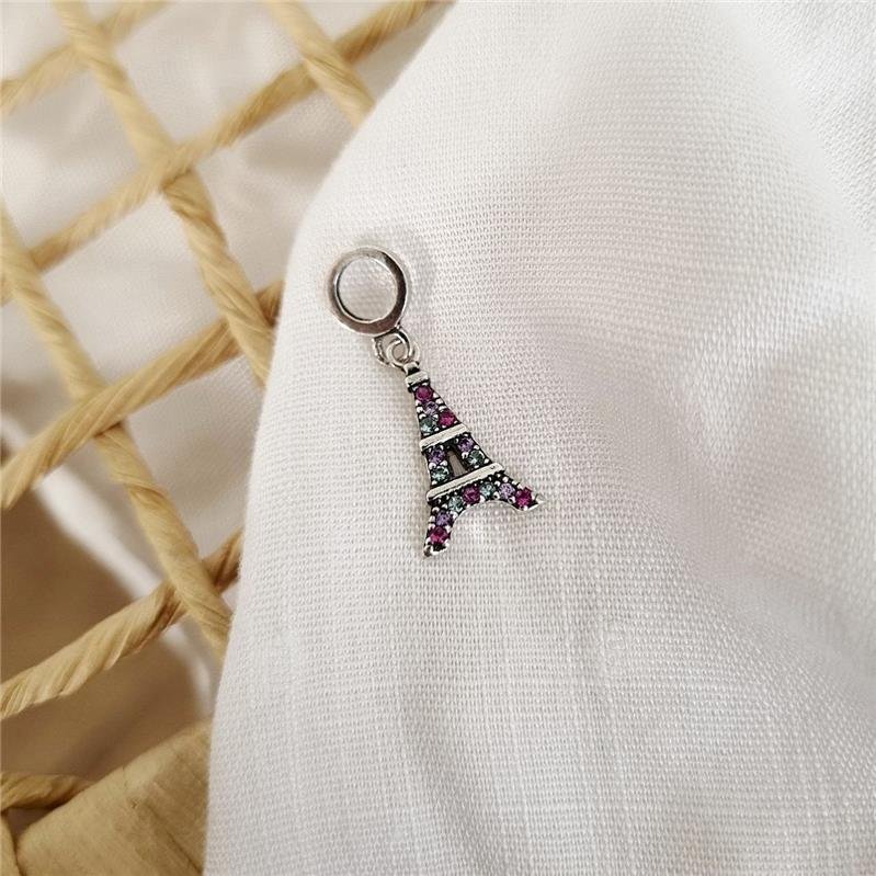 BERLOQUE PRATA 925 LOVE PEDRA ROSINHA