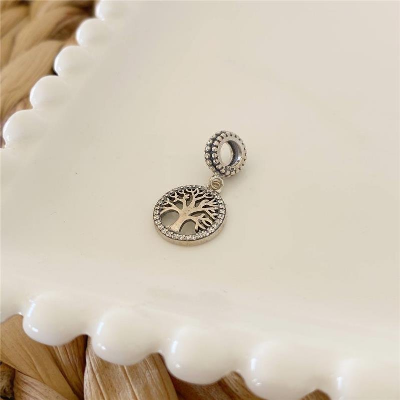 BERLOQUE PRATA 925 MEDALHA ÁRVORE DA VIDA