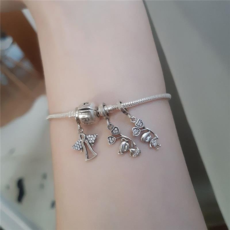 BERLOQUE PRATA 925 MENINA COM BALÃO