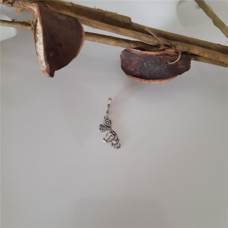 BERLOQUE PRATA 925 MENINA COM BALÃO