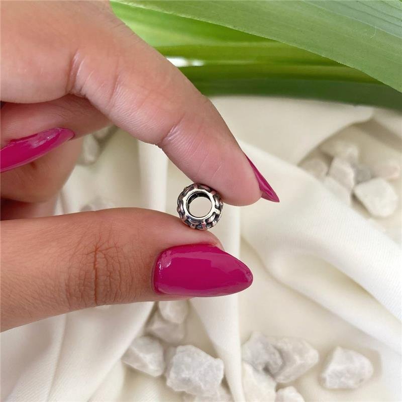 BERLOQUE PRATA 925 MURANO TRANÇADO TRICÔ