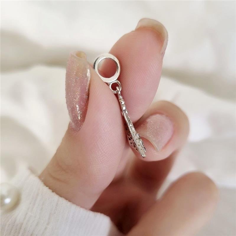 BERLOQUE PRATA 925 NOSSA SENHORA APARECIDA AZUL