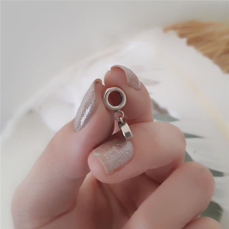 BERLOQUE PRATA 925 OLHO GREGO COM PEDRA