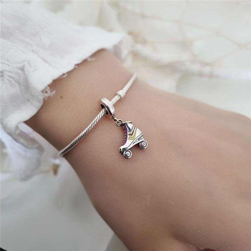 BERLOQUE PRATA 925 PATINS COLORIDO