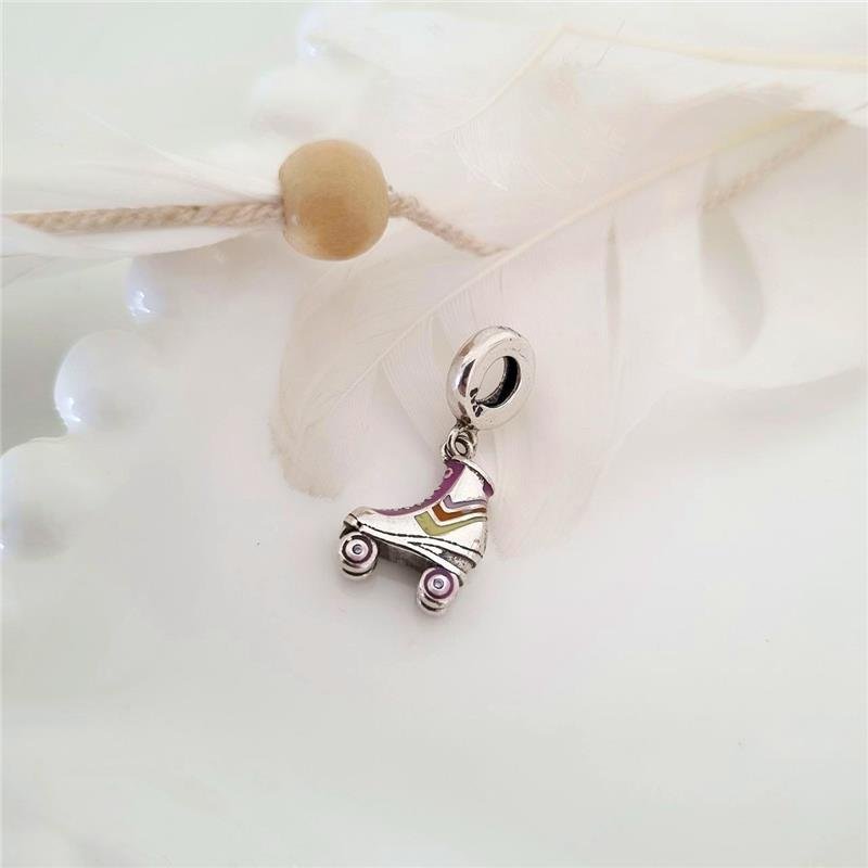 BERLOQUE PRATA 925 PATINS COLORIDO