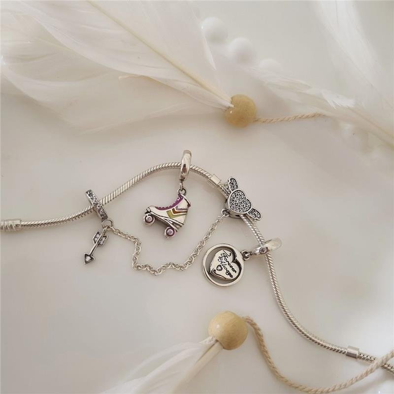 BERLOQUE PRATA 925 PATINS COLORIDO