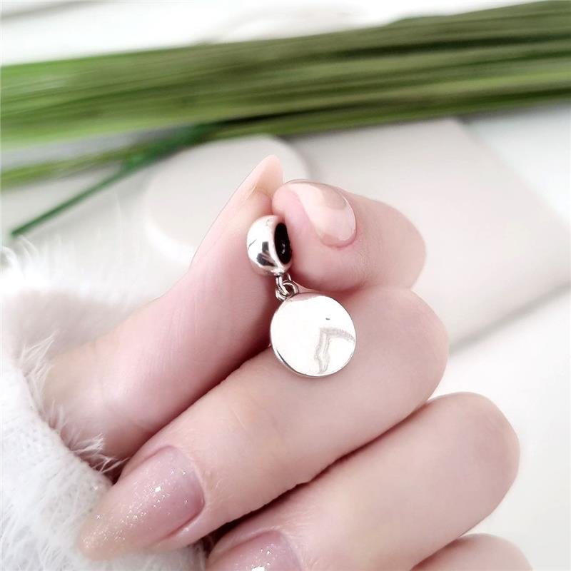 BERLOQUE PRATA 925 PLAQUINHA PILATES