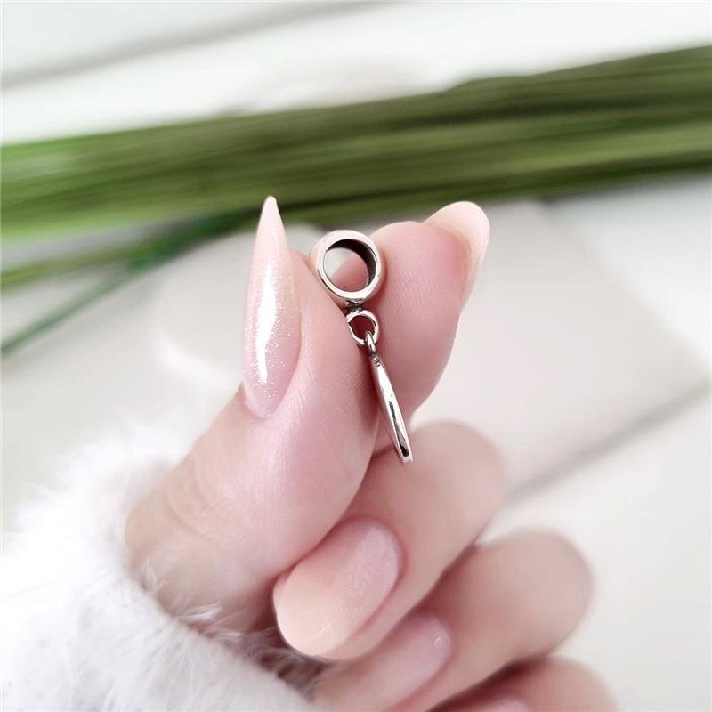 BERLOQUE PRATA 925 PLAQUINHA PILATES