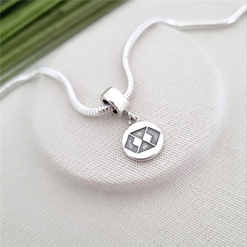 BERLOQUE PRATA 925 PLAQUINHA PROFISSÃO ADMINISTRAÇÃO