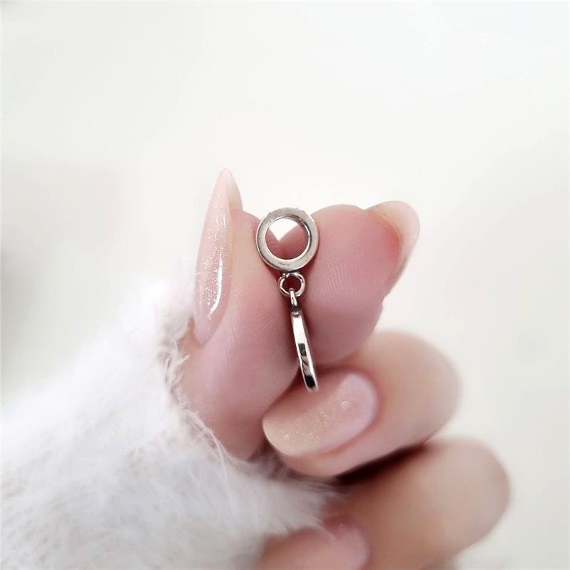 BERLOQUE PRATA 925 PLAQUINHA PROFISSÃO CABELEIREIRO